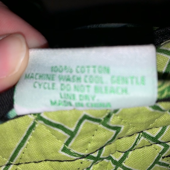 "Botanica" Pattern Vera Bradley Campus Backpack - Picture 3 of 4